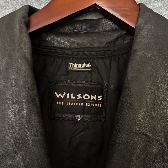 Wilsons Leather Insulated Duster Coat, Size M - Picture 3 of 7